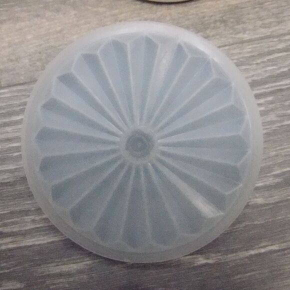 Vintage Tupperware Creamer Sugar Pitcher Food Storage Set Tea Bundle Beige Blue - Picture 7 of 16